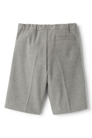 grey fabric shorts IL GUFO KIDS | A24PB187W00030730